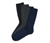 Ponožky s vlnou merino, 4 páry, černé, tmavě modré, antracitové a šedé