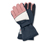 Zimní rukavice, tmavomodro-bílo-růžové