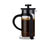 Konvička french press se stlačovacím sítkem 300 ml, černá