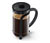 Konvička french press se stlačovacím sítkem 800 ml, černá