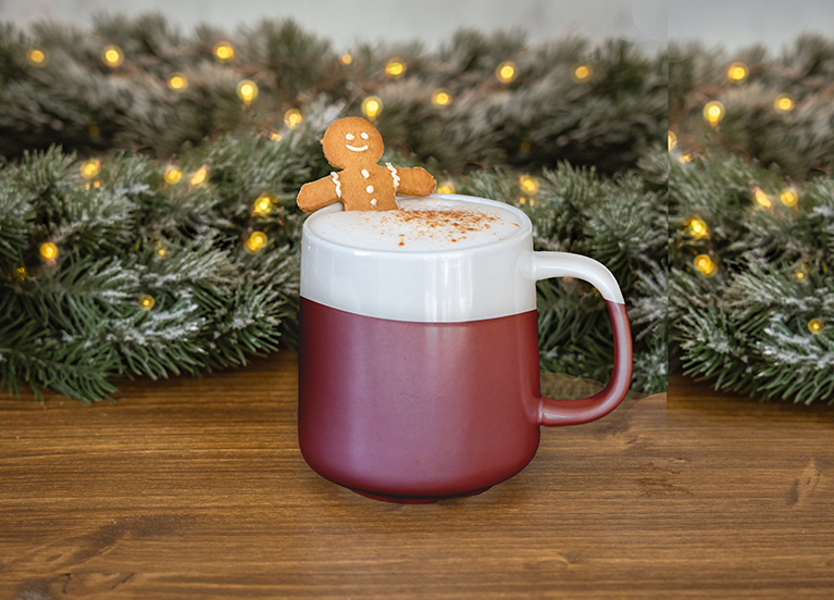 Perníkové latte