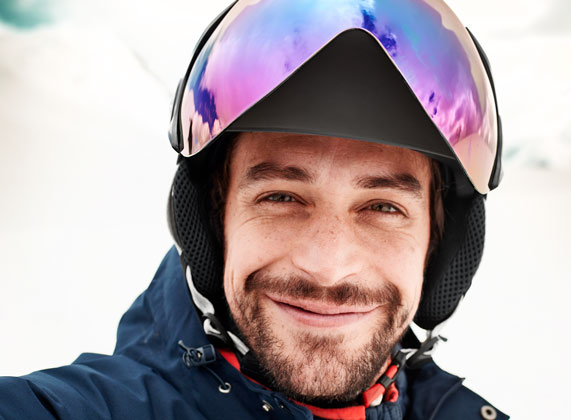 Při lyžování budete šťastní