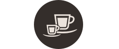 Připraví espresso a caffè crema