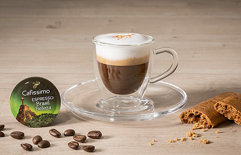 Espresso Macchiato s perníkem