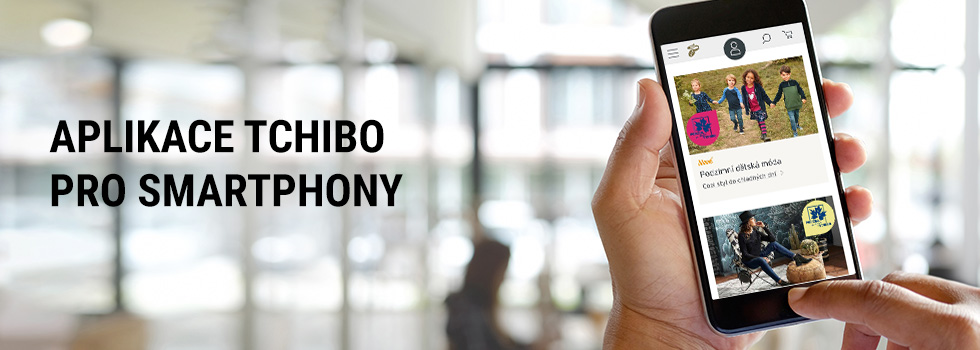 Aplikace Tchibo pro smartphony