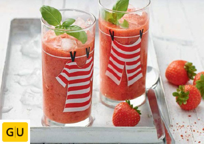 Jahodovo-rajčatové smoothie